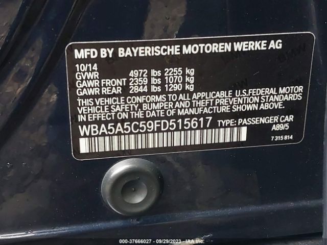 WBA5A5C59FD515617 BMW 5 Series 528i