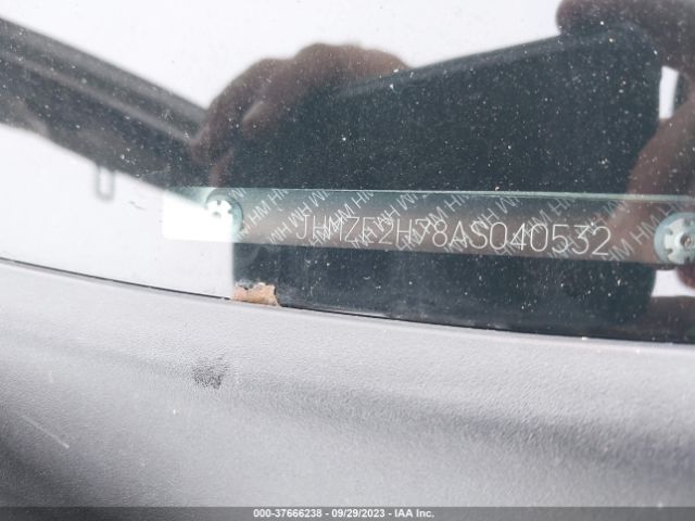 2010 HONDA INSIGHT JHMZE2H78AS040532 Photo 8