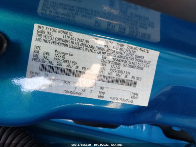 1FADP5CU1EL517439 Ford C-max Energi Sel