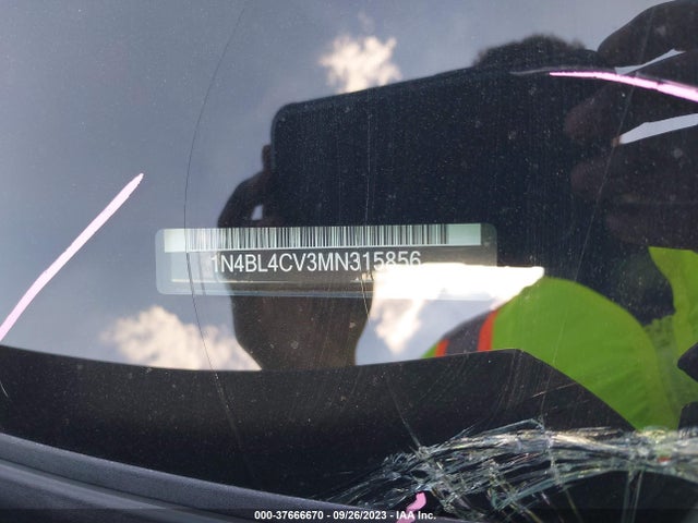 Nissan Altima 2.5 Sr 2021 1N4BL4CV3MN315856 Image 9