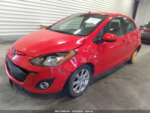 2012 MAZDA MAZDA2 TOURING VIN: JM1DE1LYXC0137400