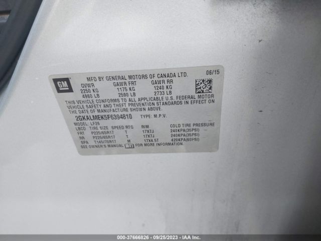 2GKALMEK5F6394810 GMC Terrain Sle-1