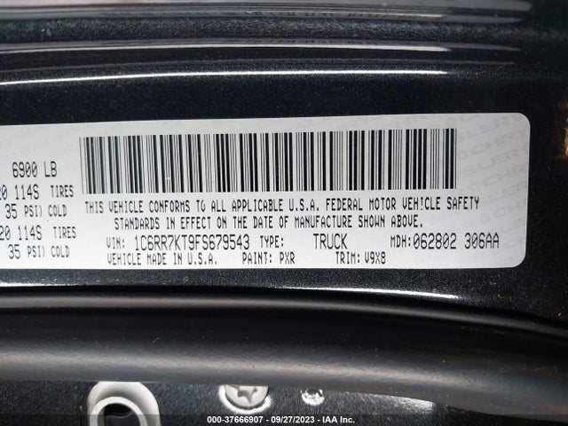 1C6RR7KT9FS679543 RAM 1500 Express