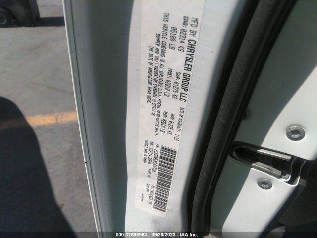 2012 DODGE CHARGER SE VIN: 2C3CDXBG9CH207169