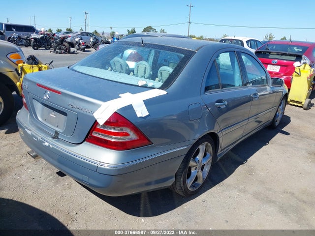 2005 MERCEDES-BENZ C-CLASS 1.8L VIN: WDBRF40JX5F614658