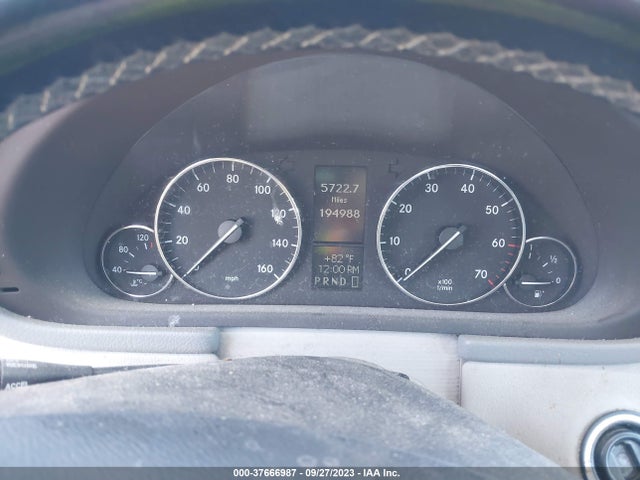 2005 MERCEDES-BENZ C-CLASS 1.8L VIN: WDBRF40JX5F614658