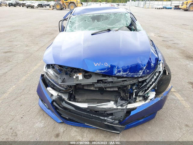 2021 HONDA ACCORD SEDAN SPORT VIN: 1HGCV1F3XMA064375