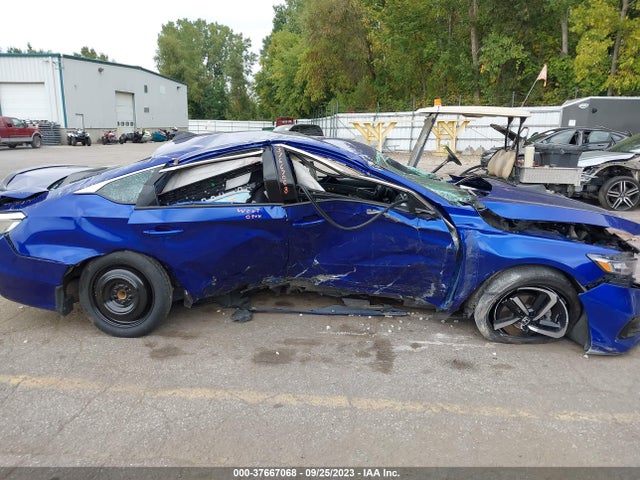 2021 HONDA ACCORD SEDAN SPORT VIN: 1HGCV1F3XMA064375
