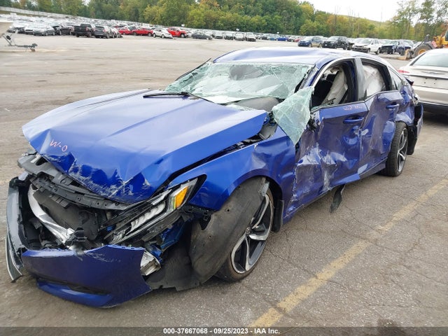 2021 HONDA ACCORD SEDAN SPORT VIN: 1HGCV1F3XMA064375