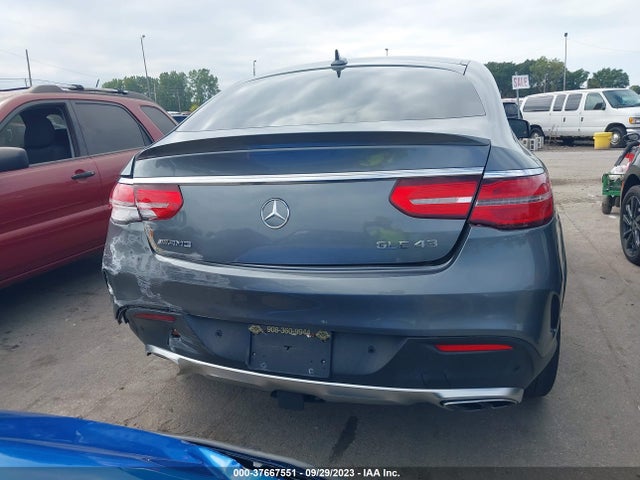2017 MERCEDES-BENZ AMG GLE 43 COUPE VIN: 4JGED6EB6HA086858