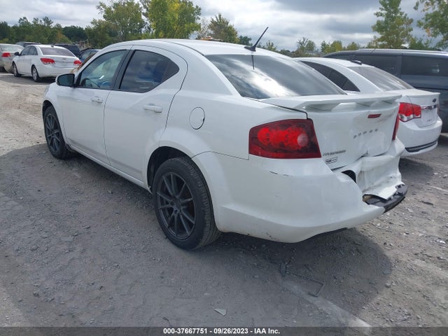 2013 DODGE AVENGER SXT VIN: 1C3CDZCB9DN620264