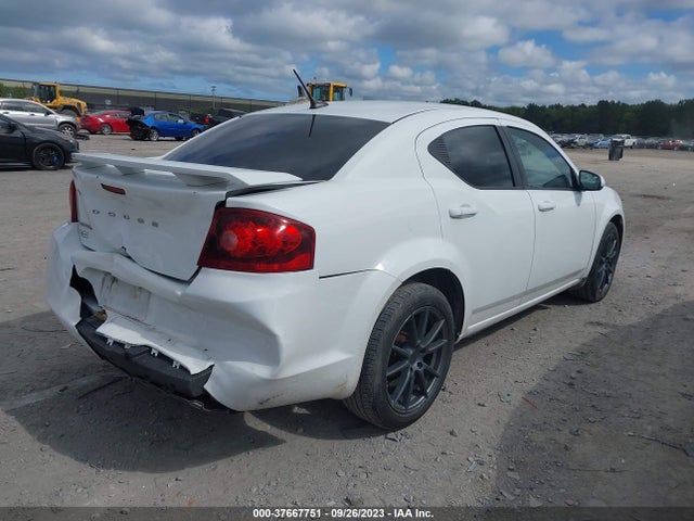 2013 DODGE AVENGER SXT VIN: 1C3CDZCB9DN620264