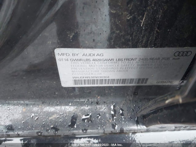 Audi A4 PREMIUM 2014 WAUDFAFL5EN030304 Image 9