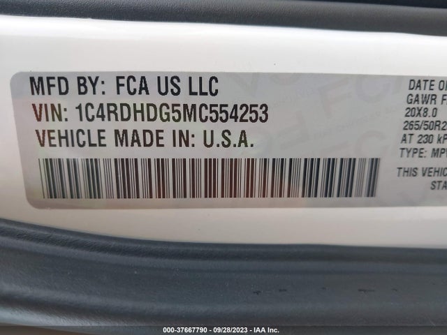 Dodge Durango Gt Plus Rwd 2021 1C4RDHDG5MC554253 Image 9