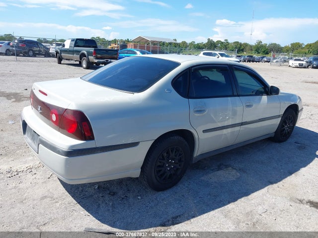 2003 CHEVROLET IMPALA VIN: 2G1WF52E639195135