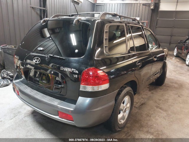 2005 HYUNDAI SANTA FE GLS VIN: KM8SC13D15U939299