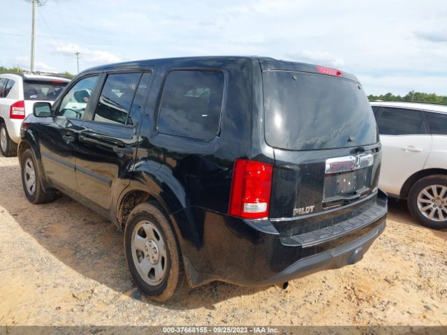 5FNYF4H27EB054709 Honda PILOT LX
