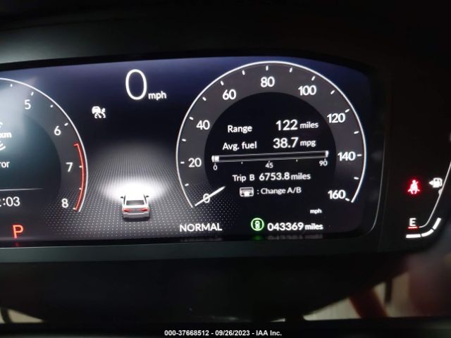 2HGFE1F97NH316264 Honda Civic Sedan Touring
