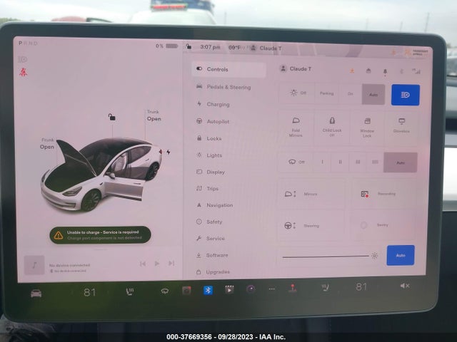 2021 Tesla 3, VIN: 5YJ3E1EB5MF053007
