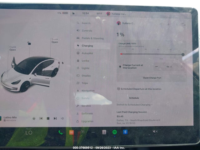 Tesla Model 3 Long Range 2021 5YJ3E1EB1MF852993 Image 16