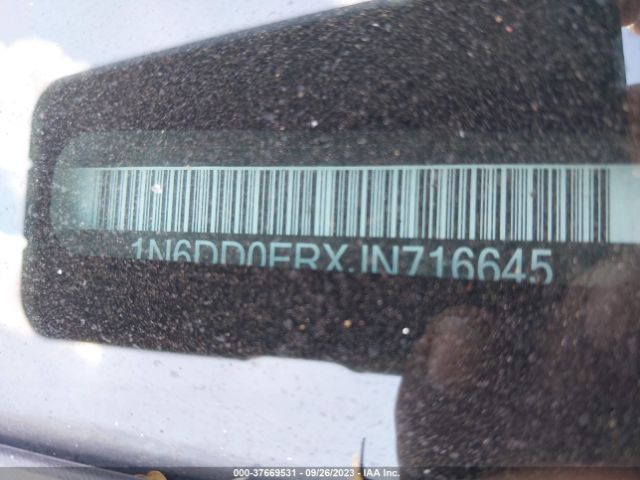 1N6DD0ERXJN716645 Nissan Frontier Sv V6