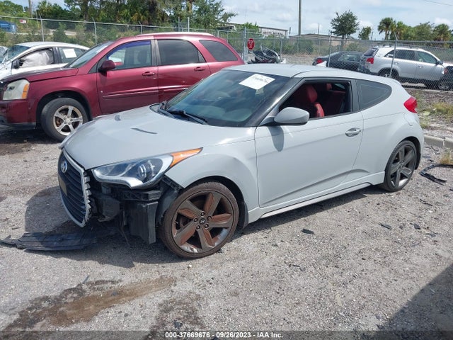 2014 HYUNDAI VELOSTER TURBO R-SPEC VIN: KMHTC6AE3EU204319
