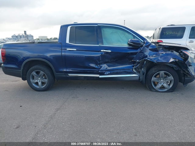 2022 HONDA RIDGELINE RTL-E VIN: 5FPYK3F7XNB026768