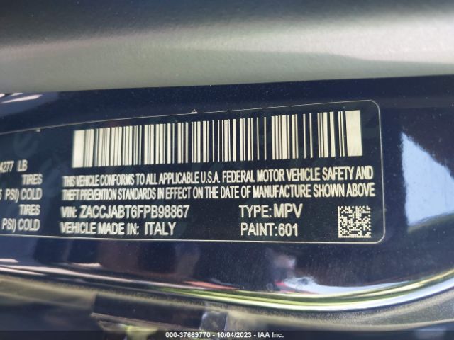 ZACCJABT6FPB98867 Jeep Renegade Latitude