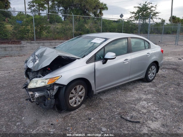 2012 HONDA CIVIC SDN LX VIN: 19XFB2F51CE036701