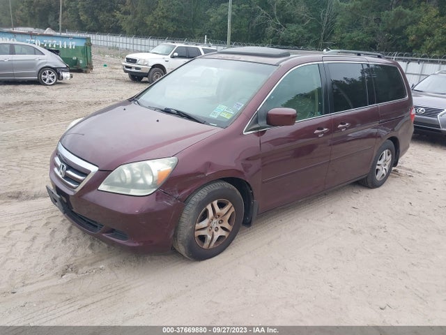 2007 HONDA ODYSSEY EX-L VIN: 5FNRL38747B422592