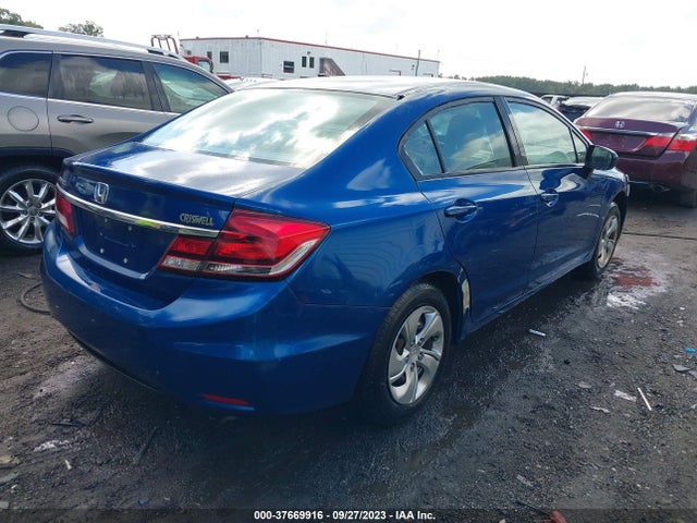 Honda Civic Sedan Lx 2014 19XFB2F58EE267453 Image 4