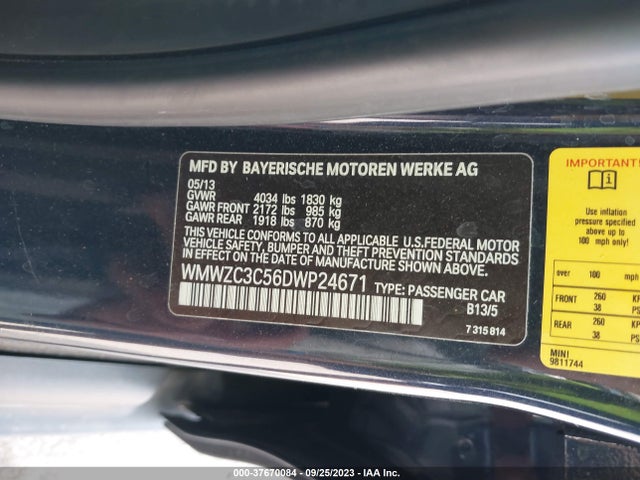 2013 MINI COOPER COUNTRYMAN WMWZC3C56DWP24671 Photo 8