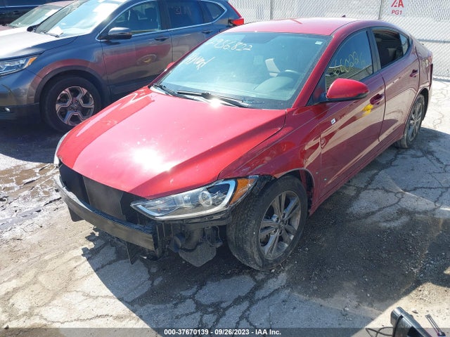 2018 HYUNDAI ELANTRA SEL VIN: KMHD84LF4JU660226