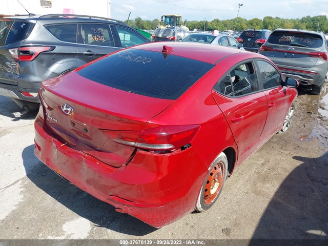2018 HYUNDAI ELANTRA SEL VIN: KMHD84LF4JU660226