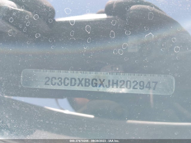 Dodge Charger Sxt Rwd 2018 2C3CDXBGXJH202947 Image 9