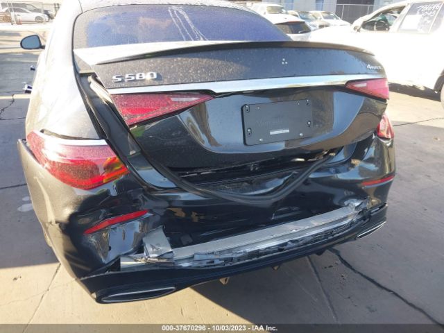 W1K6G7GB5NA134581 Mercedes-Benz S-class S 580