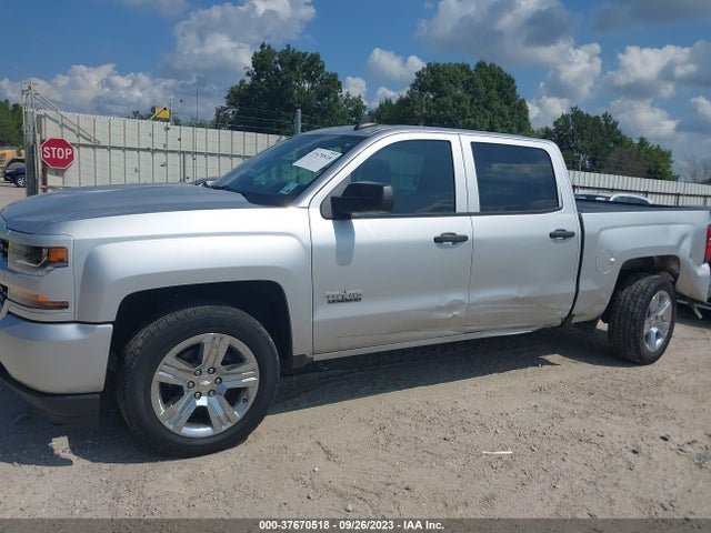 2018 CHEVROLET SILVERADO 1500 CUSTOM VIN: 3GCPCPEC0JG553097