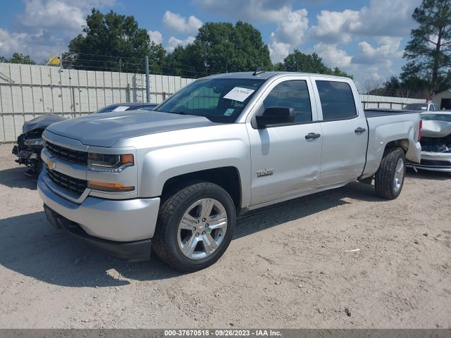 2018 CHEVROLET SILVERADO 1500 CUSTOM VIN: 3GCPCPEC0JG553097
