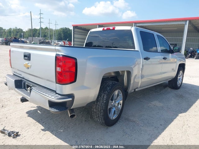 2018 CHEVROLET SILVERADO 1500 CUSTOM VIN: 3GCPCPEC0JG553097