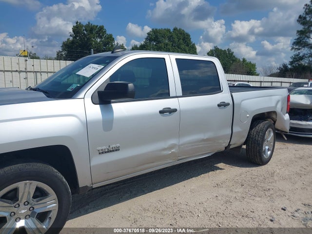 2018 CHEVROLET SILVERADO 1500 CUSTOM VIN: 3GCPCPEC0JG553097