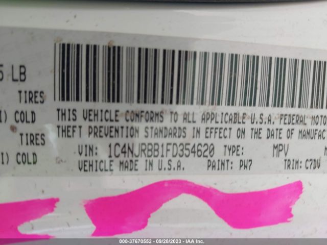 2015 JEEP PATRIOT 1C4NJRBB1FD354620 Photo 8