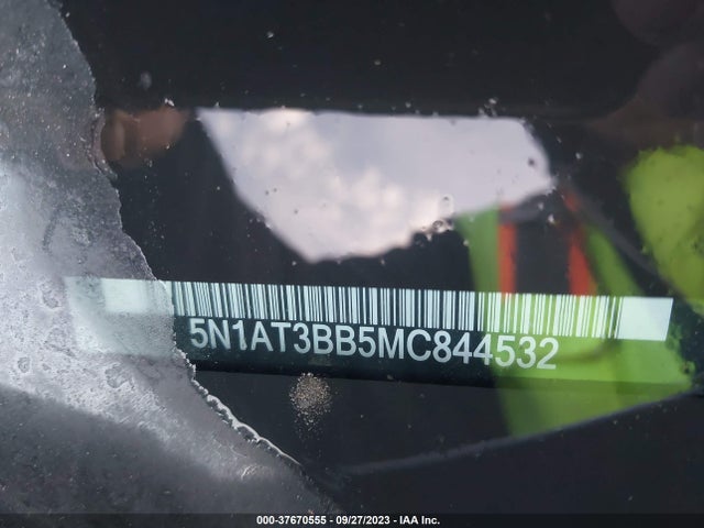 Nissan ROGUE SV 2021 5N1AT3BB5MC844532 Image 9