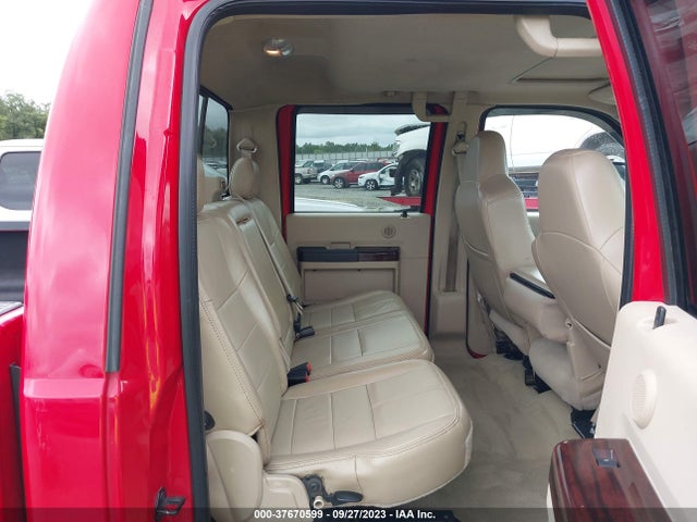 2008 FORD F-250 XLT/HARLEY-DAVIDSON/LARIAT/FX4/KING RANCH/XL VIN: 1FTSW21R68EE25057
