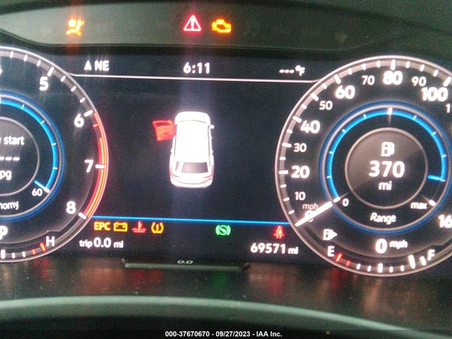 1V2NR2CAXJC576639 Volkswagen Atlas 3.6l V6 Sel Premium