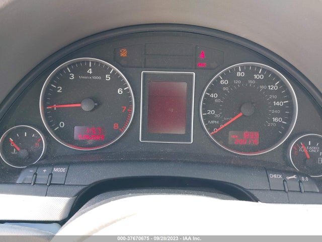 2006 AUDI A4 2.0T VIN: WAUAF78EX6A133084
