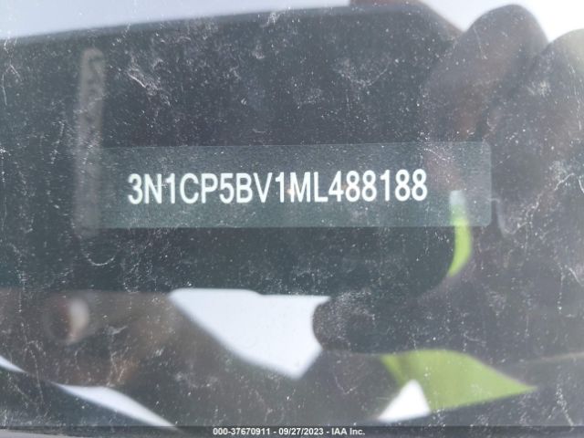 3N1CP5BV1ML488188 Nissan KICKS S