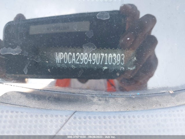 2009 PORSCHE BOXSTER WP0CA29849U710393 Photo 8