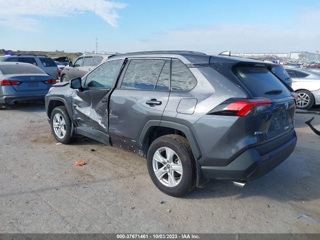 2021 TOYOTA RAV4 XLE HYBRID VIN: 4T3RWRFV7MU040722