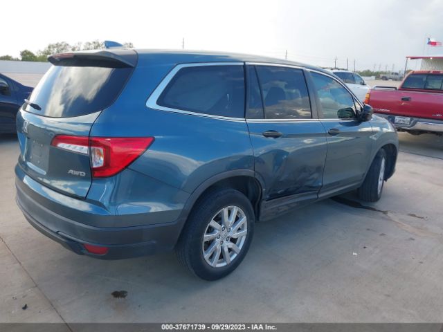 5FNYF6H16KB056935 Honda PILOT LX