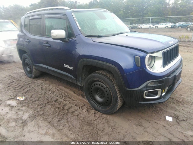 2016 JEEP RENEGADE LIMITED VIN: ZACCJBDT8GPD23307